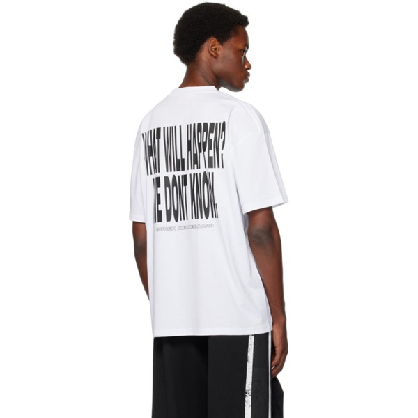  032c White Soeren Kierkegaard T-Shirt 232843M213000