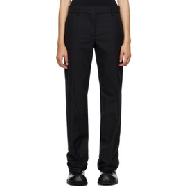 032c Black Wound Trousers 232843F087001