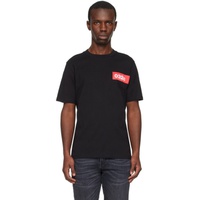032c Black Taped T-Shirt 231843M213008