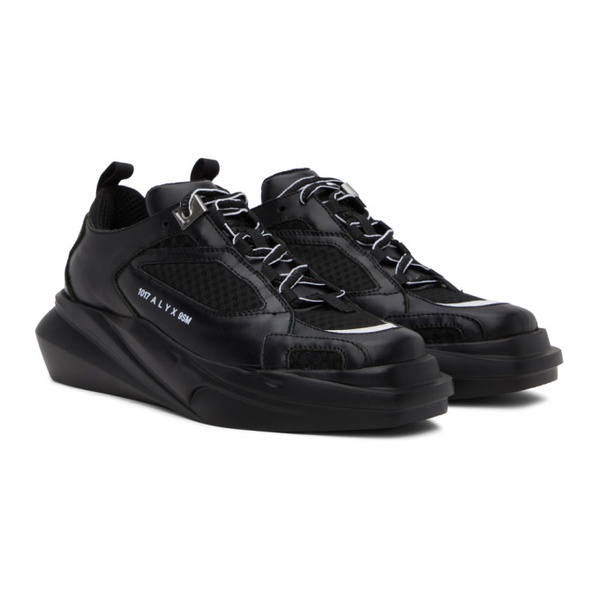  1017 ALYX 9SM Black Mono Hiking Sneakers 231776M237003