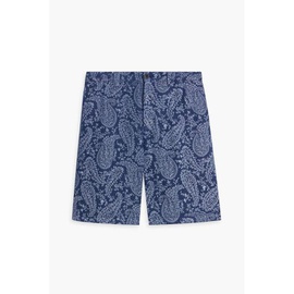 120% LINO Paisley-print linen shorts 1647597337821843