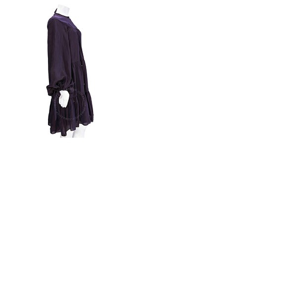  3.1 필립림 3.1 Phillip Lim Ladies Purple Short Gathered Dress F181-9364CRF MU500