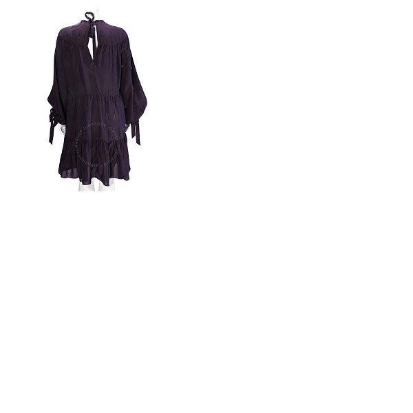  3.1 필립림 3.1 Phillip Lim Ladies Purple Short Gathered Dress F181-9364CRF MU500