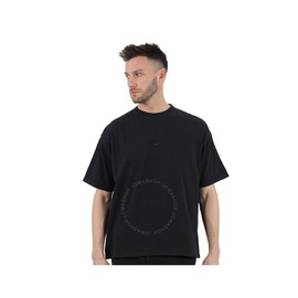 Mens Oversized Cotton Logo T-Shirt 424C-PSS20-0050-BLK