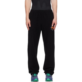 7 DAYS Active Black Embroidered Sweatpants 232932M190005