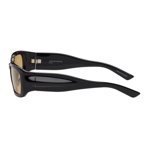  A BETTER FEELING Black Gloop Sunglasses 231025M134021