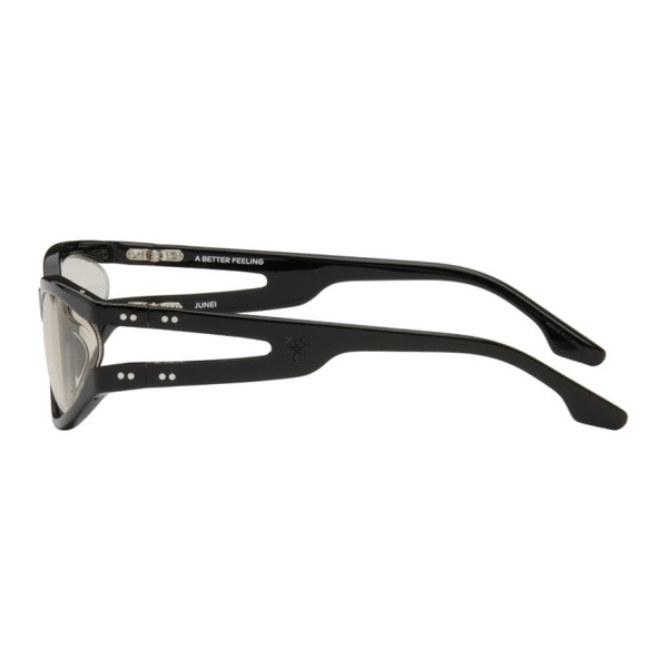  A BETTER FEELING Black Junei Sunglasses 241025F005026