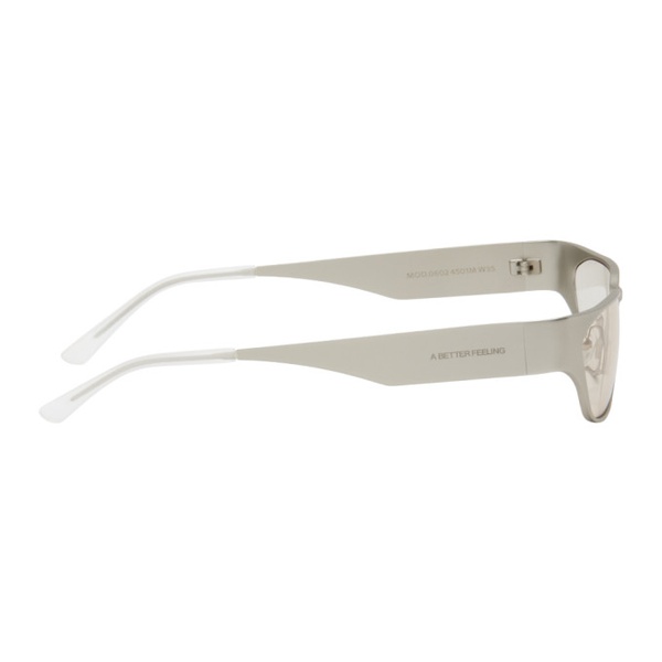  A BETTER FEELING Silver Echino Sunglasses 241025F005029
