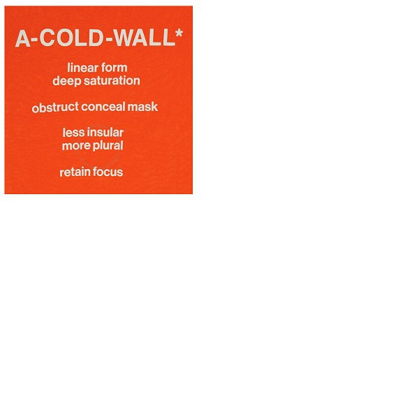  A Cold Wall Mid Grey Artisan Logo Print Crewneck T-Shirt ACWMTS075B-MIDGRE