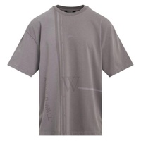 A Cold Wall Mid Grey Vector Cotton T-Shirt ACWMTS107-MID Grey