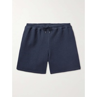 A KIND OF GUISE Volta Straight-Leg Waffle-Knit Cotton Drawstring Shorts 1647597308667382