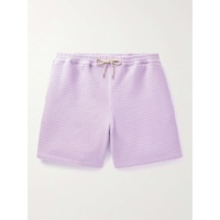 A KIND OF GUISE Volta Straight-Leg Waffle-Knit Cotton Drawstring Shorts 1647597308667354