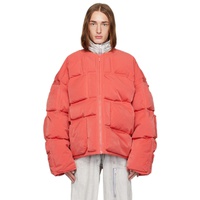 A. A. Spectrum Red Wadrian Down Jacket 232285M178003