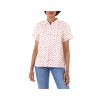 아페쎄 A.P.C. Ladies Marina Floral Print Linen Shirt LIAEF-F12440