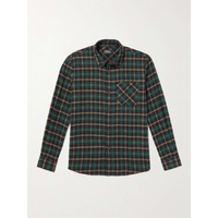 아페쎄 A.P.C. Checked Cotton-Blend Flannel Overshirt 43769801095047289