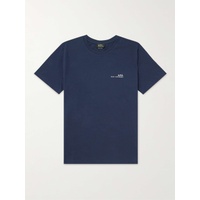 아페쎄 A.P.C. Logo-Print Cotton-Jersey T-Shirt 1647597308365252