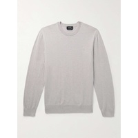 아페쎄 A.P.C. Julio Logo-Embroidered Cotton and Cashmere-Blend Sweater 1647597323956116