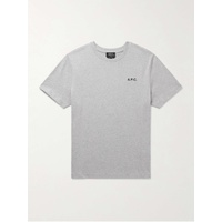 아페쎄 A.P.C. Wave Logo-Print Cotton-Jersey T-Shirt 1647597323810777