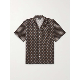 아페쎄 A.P.C. Lloyd Convertible-Collar Printed Cotton Shirt 1647597323812601
