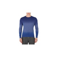 아페쎄 A.P.C. MEN'S Blue Adrien Dip-Dyed Cotton Sweater COEVW-H23093