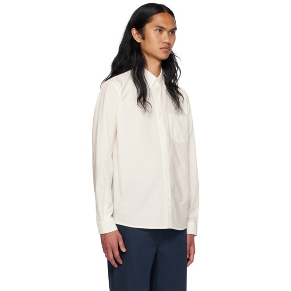  아페쎄 A.P.C. White Edouard Shirt 232252M192003