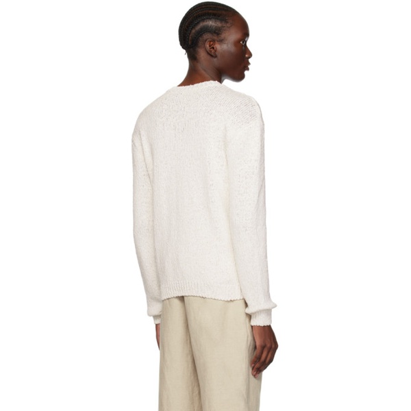  아페쎄 A.P.C. White Gaston Sweater 232252M201005