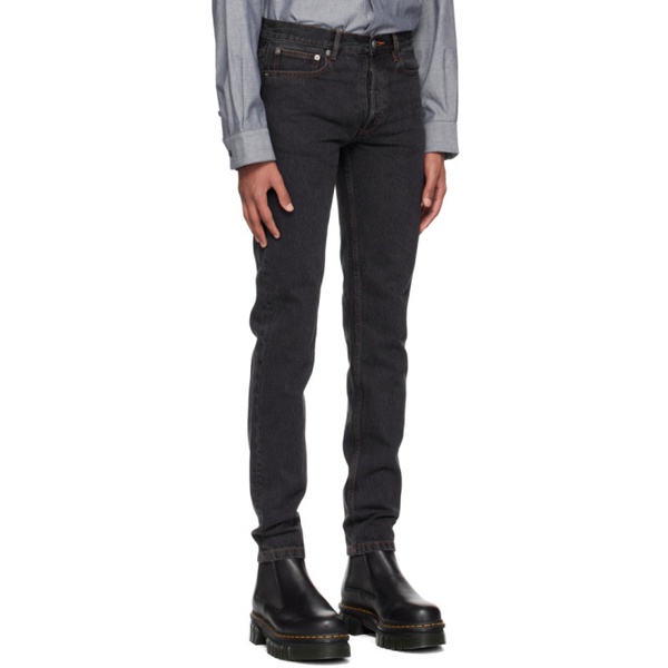  아페쎄 A.P.C. Black New Standard Jeans 231252M186005