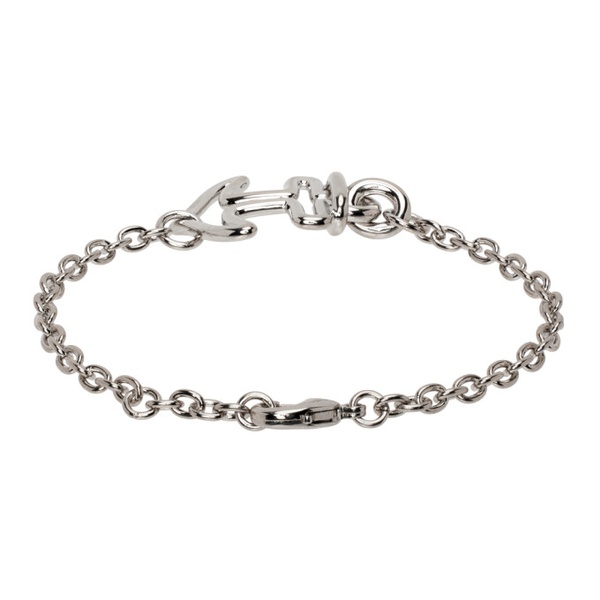  아페쎄 A.P.C. Silver Ancre Bracelet 231252M142012