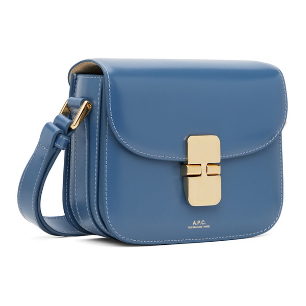  아페쎄 A.P.C. Blue Mini Grace Bag 241252F048030