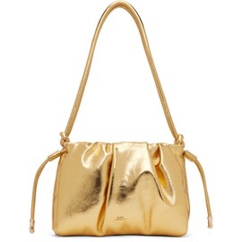 아페쎄 A.P.C. Gold Ninon Mini Shoulder Bag 241252F048015