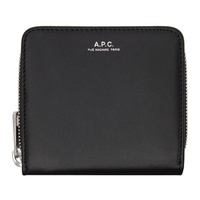 아페쎄 A.P.C. Black Emmanuel Compact Wallet 241252M164017
