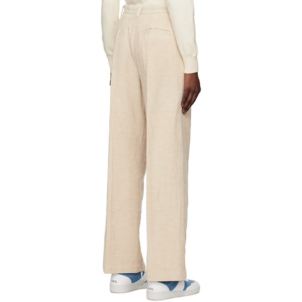  아페쎄 A.P.C. 오프화이트 Off-White Tressie Trousers 241252F087000