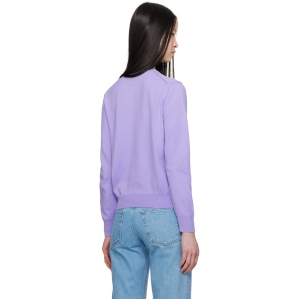  아페쎄 A.P.C. Purple Vera Sweater 241252F098016