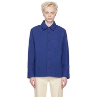 아페쎄 A.P.C. Blue Basile Shirt 231252M192038