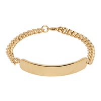 아페쎄 A.P.C. Gold Darwin Bracelet 231252M142002