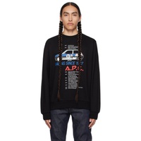 아페쎄 A.P.C. Black Mack Sweatshirt 232252M204014