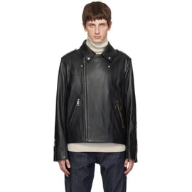 아페쎄 A.P.C. Black JW 앤더슨 JW Anderson 에디트 Edition Leather Jacket 232252M181001