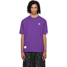 에이프 AAPE by A Bathing Ape Purple Patch T-Shirt 241547M213090