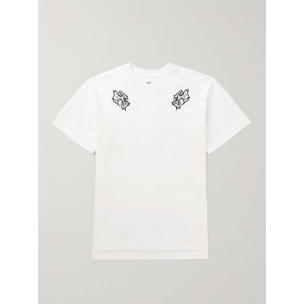  아크로님 ACRONYM Printed Layered Cotton-Jersey T-Shirt 43769801095028363