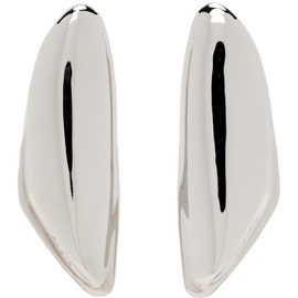 알라이아 ALAIA Silver Bombe Earrings 241483F022004