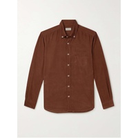ALTEA Button-Down Collar Cotton-Corduroy Shirt 43769801097594671