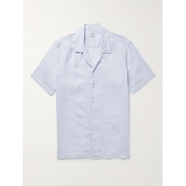 ALTEA Baker Camp-Collar Linen Shirt 1647597306880387