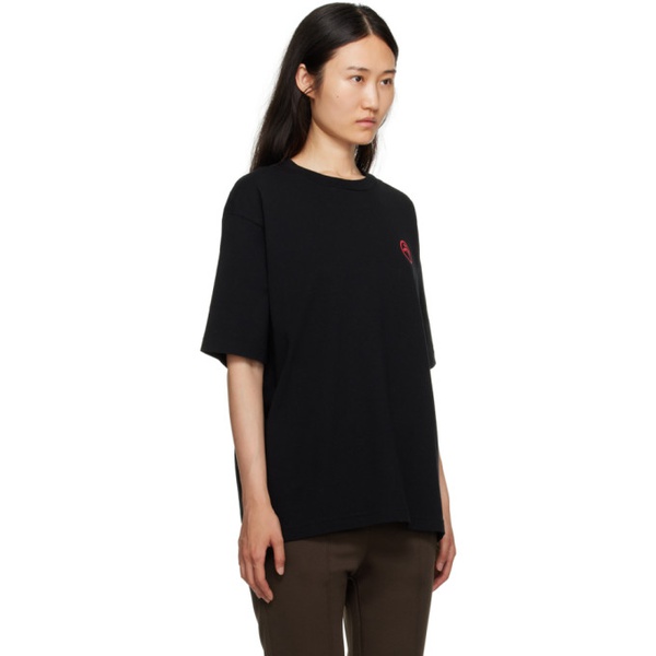  앰부쉬 AMBUSH Black Graphic T-Shirt 231820F110002