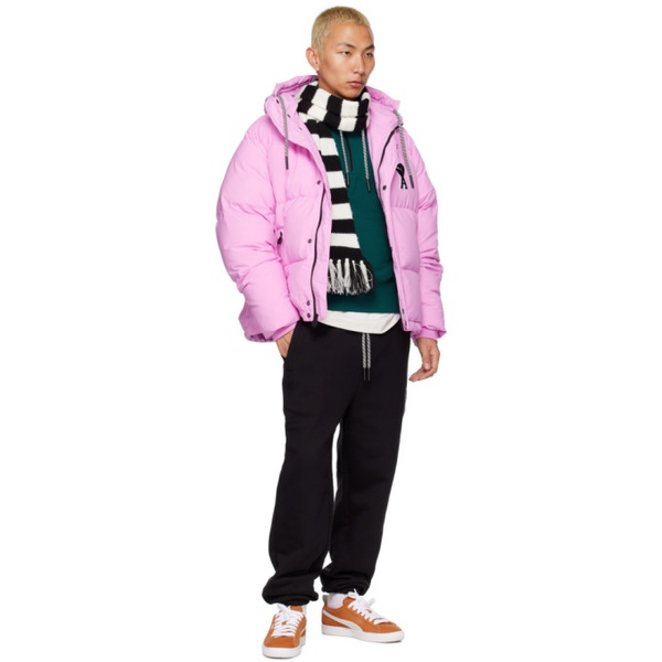  AMI Paris Pink Puma 에디트 Edition Puffer Jacket 222482M178002