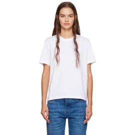 Ami Paris White Ami de Coeur T-Shirt 232482F110014