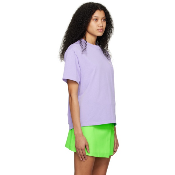  Ami Paris SSENSE Exclusive Purple Ami de Coeur T-Shirt 231482F110034