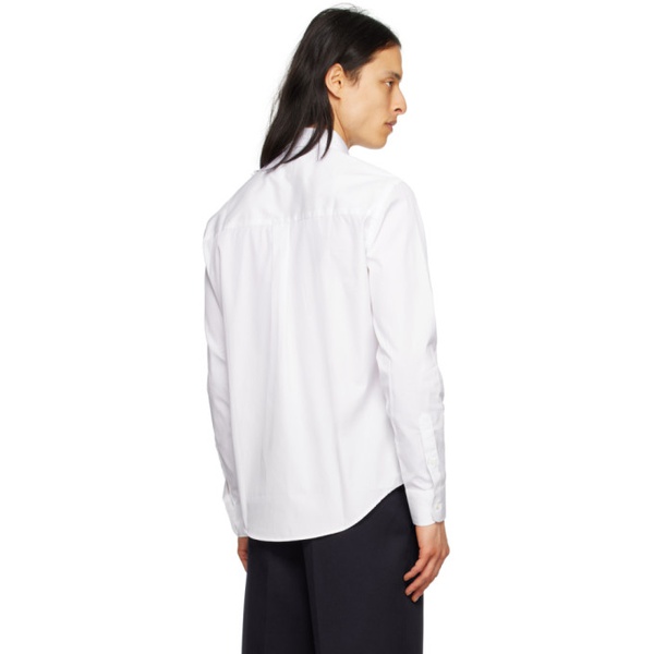  Ami Paris White Ami De Coeur Shirt 231482M192015