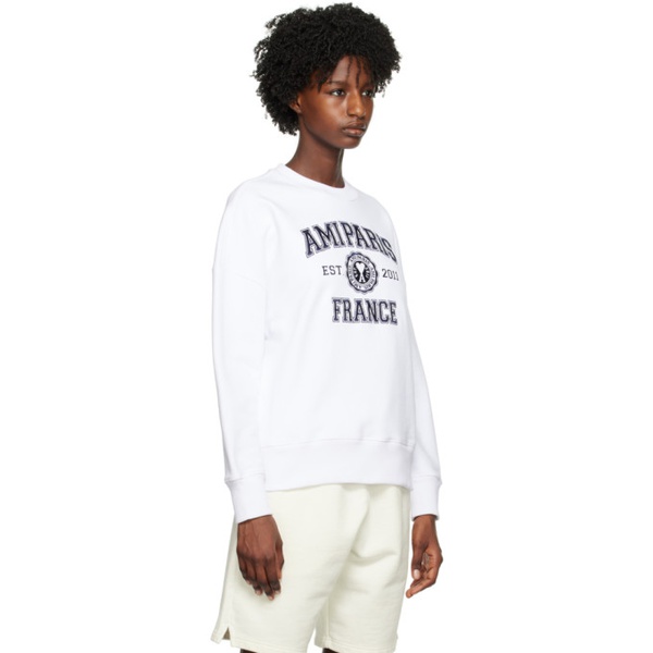  White Ami Paris France Sweatshirt 231482F098017