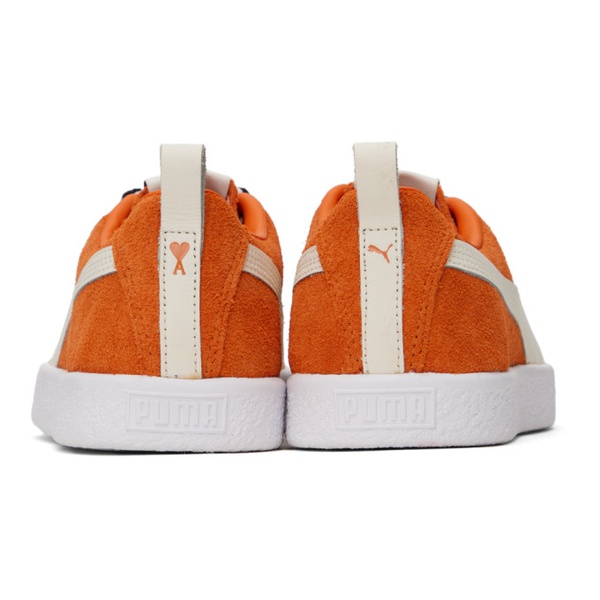  AMI Paris Orange Puma 에디트 Edition VTG Sneakers 222482F128047
