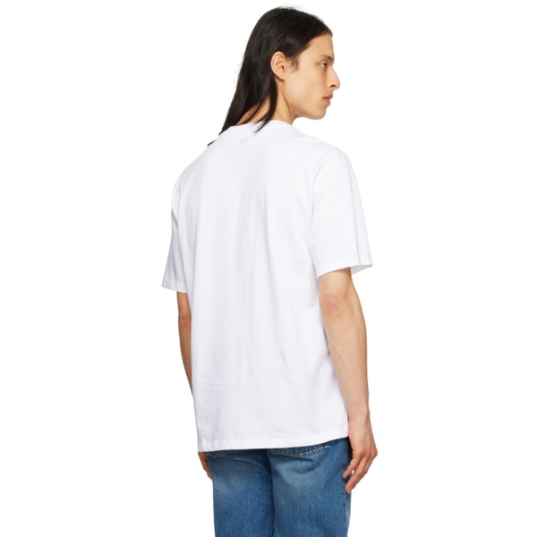  White Ami Paris France T-Shirt 231482M213029